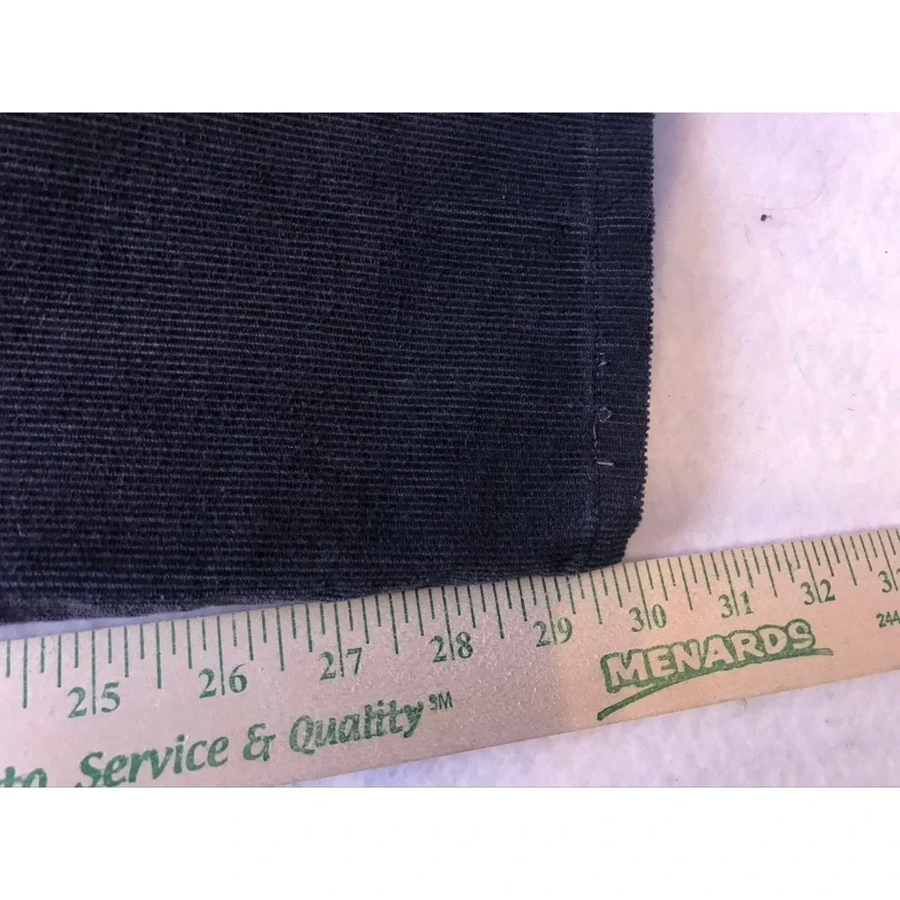 Levi's 505 Regular Fit Pants Mens 34x30 Charcoal Grey Classic‎ Corduroy Jeans